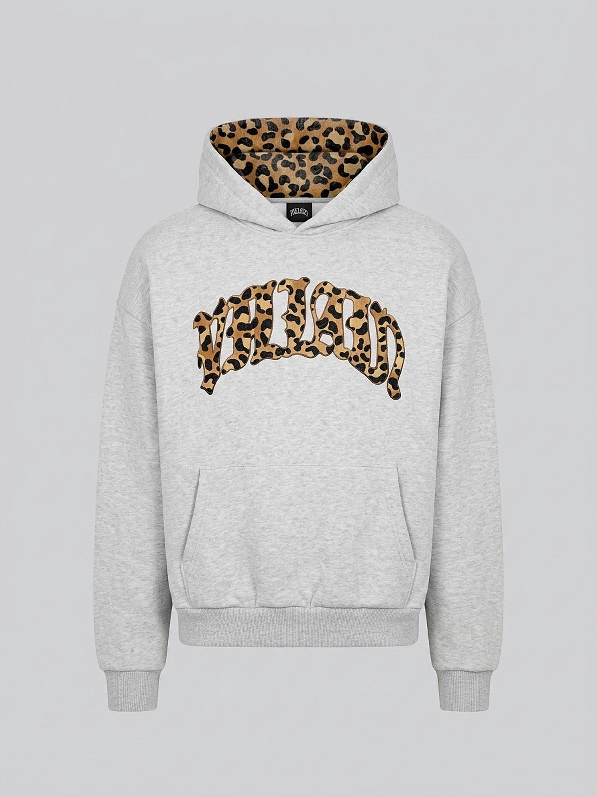 Ensemble NUVORI gris chiné — hoodie seul, packshot face