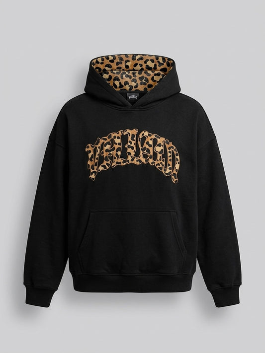 Ensemble NUVORI noir — hoodie seul, packshot face